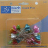 Birch Heart Pins - 30 Pins-45