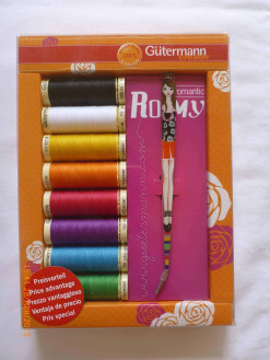 Gutermann Sewing Kit with Tweezer[Orange]-90