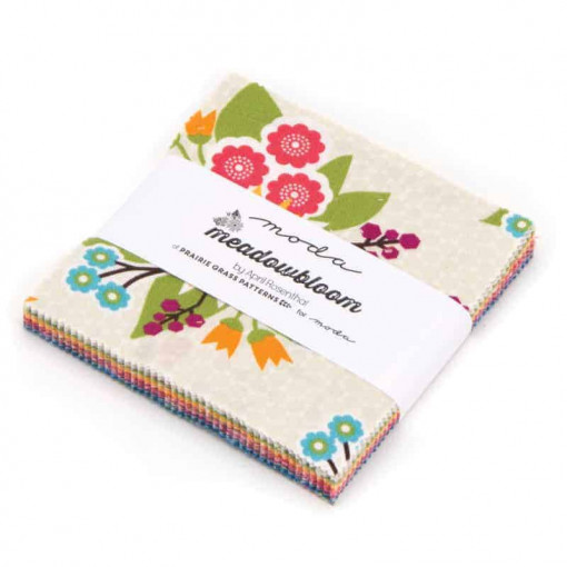 Moda Charm Pack Squares Fabric Meadowbloom-122
