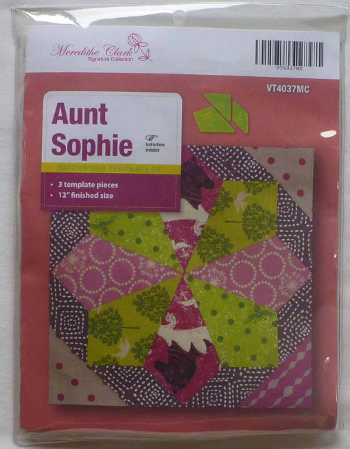 Aunt Sophie Quilting Templates by Meredithe Clark - Signature Collection-194
