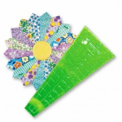 Dresden Plate - Quitling Template 10"