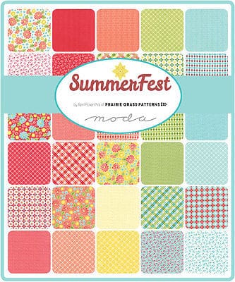 Moda Charm Pack Summerfest by April Rosenthal for Moda Fabrics-231
