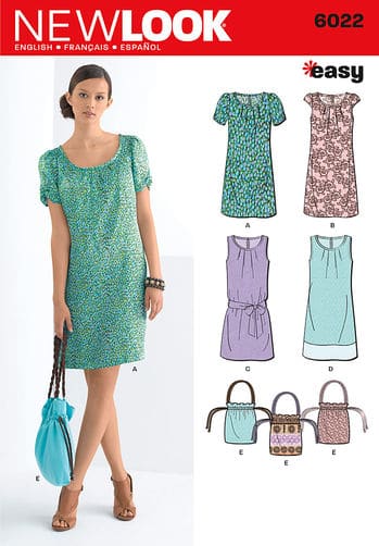 Sewing Pattern Dresses 6022