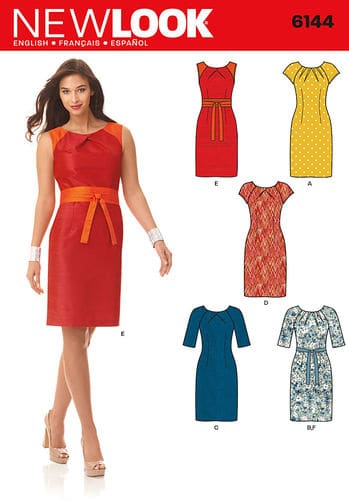 Sewing Pattern Dresses 6144