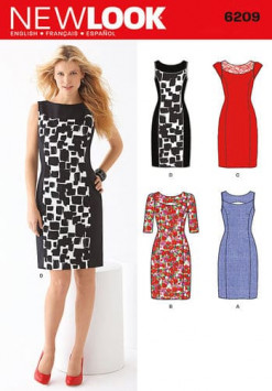 Sewing Pattern Dresses 6209