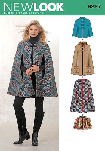 Sewing Pattern Jackets Coats 6227