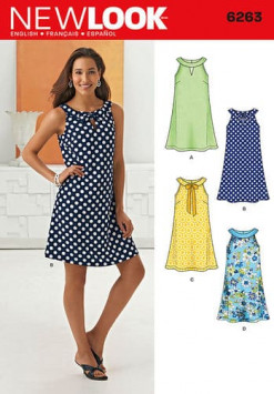 Sewing Pattern Dresses 6263