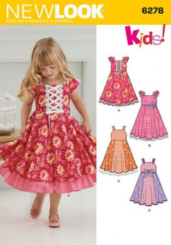 Sewing Pattern Dresses 6278