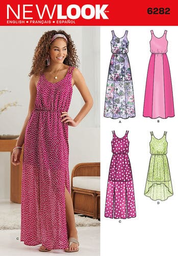Sewing Pattern Dresses 6282