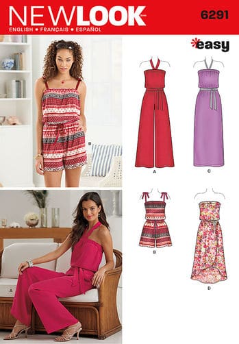 Sewing Pattern Dresses 6291