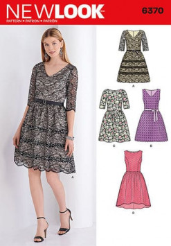 Sewing Pattern Dresses 6370