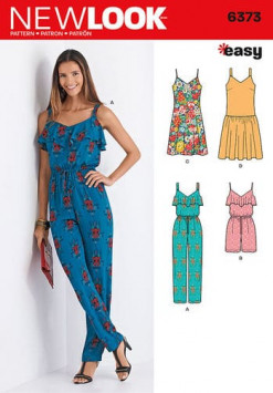 Sewing Pattern Dress 6373