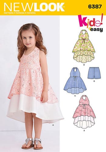 Sewing Pattern Dresses 6387