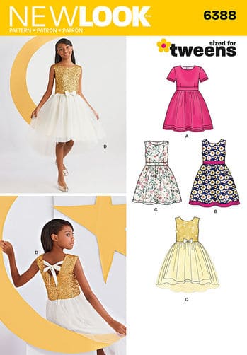 Sewing Pattern Dresses 6388