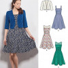 Sewing Pattern Dress & Bolero 6390