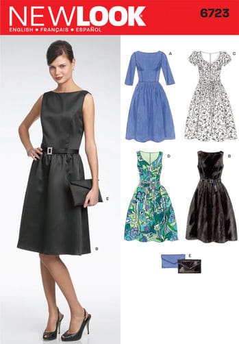 Sewing Pattern Dresses 6723