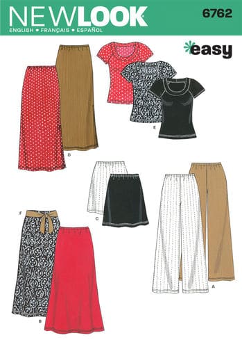 Sewing Pattern Sportswear 6762