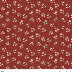Toile de Jouy Blossoms Red C6133-Red