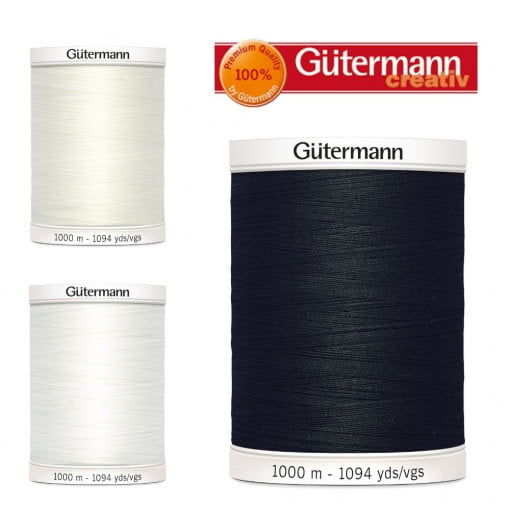 Gutermann 100% Polyester 1000m