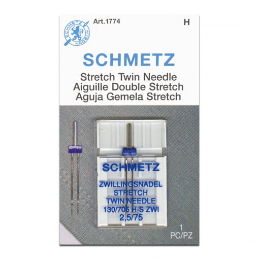 Schmetz Stretch Twin 2.5-75