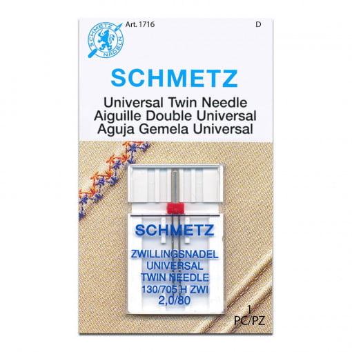Schmetz Universal Twin 2.0-80