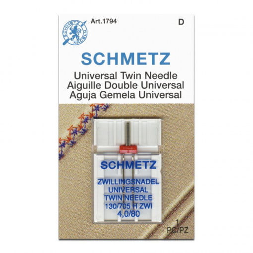 Schmetz Universal Twin 4.0-80