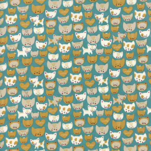 Moda Fabric Woof Woof Meow 20565 16