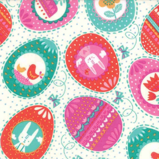 Moda Fabrics – Spring Bunny Fun 20542-11