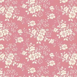 Tilda Fabric - Libby Pink - 481229