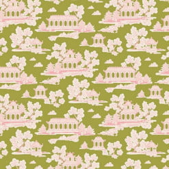 Tilda Fabric – Sunny Park Green – 481301