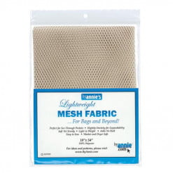 Mesh Fabric By Annies - Natural
