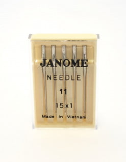 Genuine Janome – Machine Needles 15×1 Size 11
