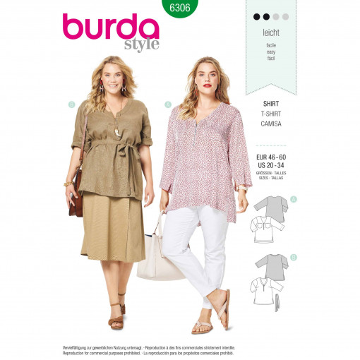 Burda Style Pattern - B-6306