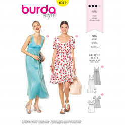 Burda Style Pattern - B-6312