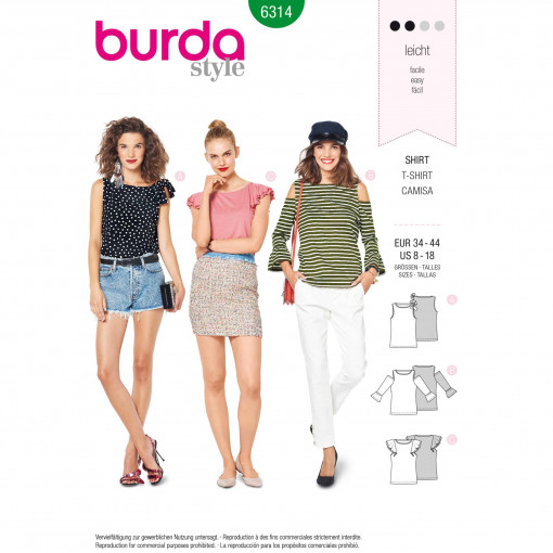 Burda Style Pattern - B-6314