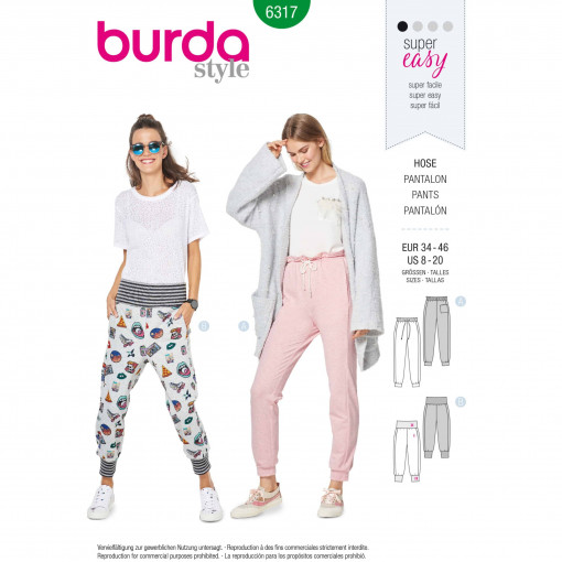 Burda Style Pattern - B-6317