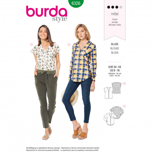 Burda Style Pattern - B-6326
