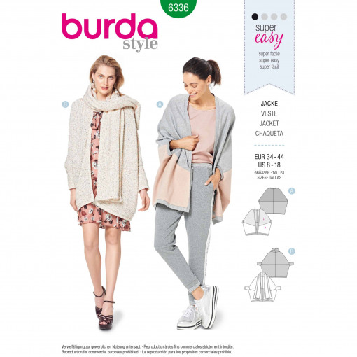 Burda Style Pattern - B-6336