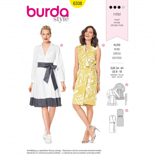 Burda Style Pattern - B-6338