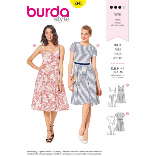 Burda Style Pattern - B-6343