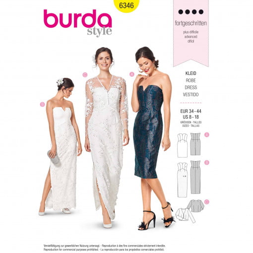 Burda Style Pattern - B-6346
