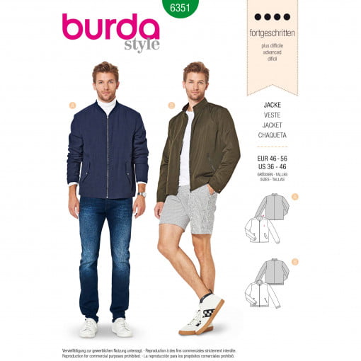 Burda Style Pattern - B-6351