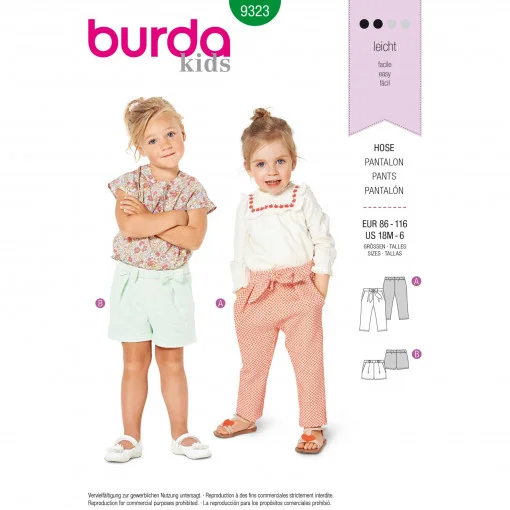 Burda Style Pattern - B-9323