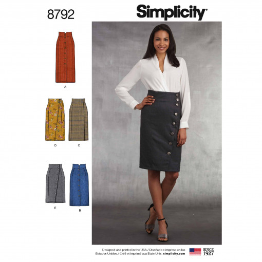 Simplicity Sewing Pattern - 8792-H5