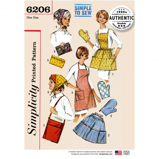 Simplicity Sewing Pattern - 6206-OS