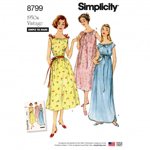 Simplicity Sewing Pattern - 8799-A