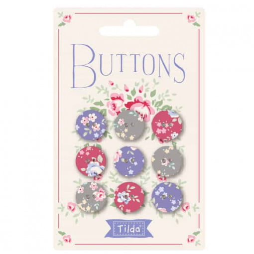 Tilda Old Rose Buttons 400029