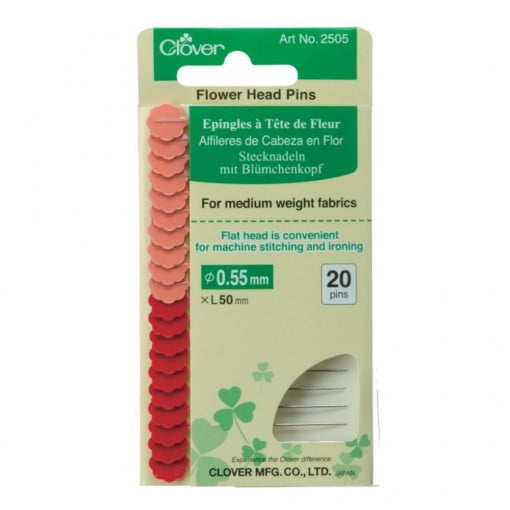 Clover Flower Head Pins 2505_1