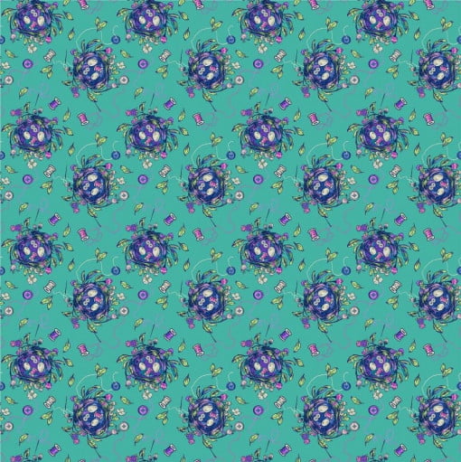 Stag & Thistle Fabric by Brett Lewis for Northcott Fabrics - 23306-66