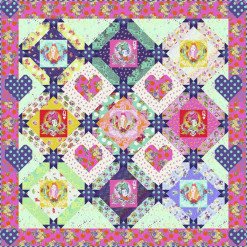 Tula Pink Queen of Hearts Quilt Kit - Free Spirit Fabrics